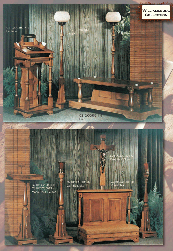 Chapel Furniture Williamsburg Collection